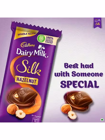 Cadbury Dairy Milk Silk Hazelnut (142 G)-1