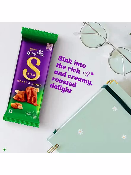 Cadbury Dairy Milk Silk Roast Almond (60 G)-2
