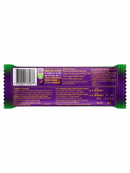 Cadbury Dairy Milk Silk Roast Almond (60 G)-3