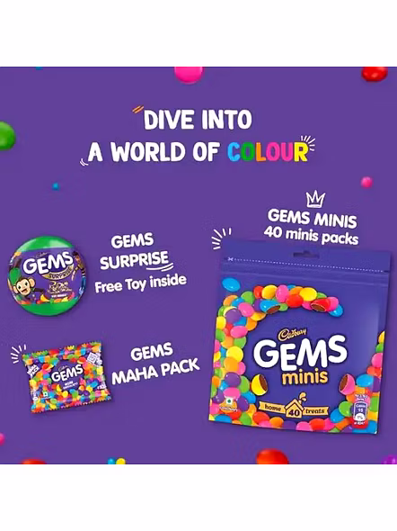 Cadbury Gems Pouch (17 G)-2