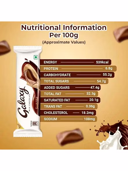 Galaxy Milk Smooth Chocolate (19 G)-1