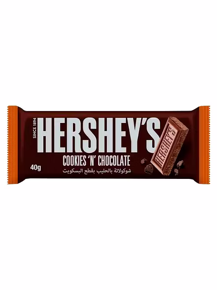 Hersheys Cookies N Cream Chocolate Bar (40 G)-499