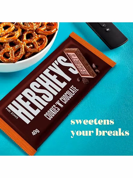 Hersheys Cookies N Cream Chocolate Bar (40 G)-2