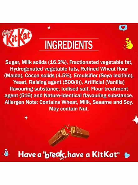 Nestle Kit Kat 4Finger Milk Cocoa (38 G)-1