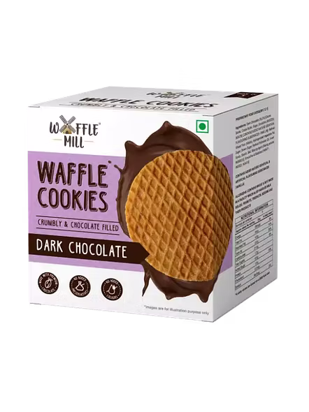 Waffle Cookies Dark Chocolate (35 G)-567