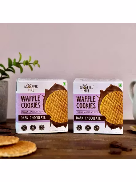 Waffle Cookies Dark Chocolate (35 G)-1