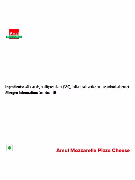 Amul Cheese Pizza Mozzarella (200 G)-2