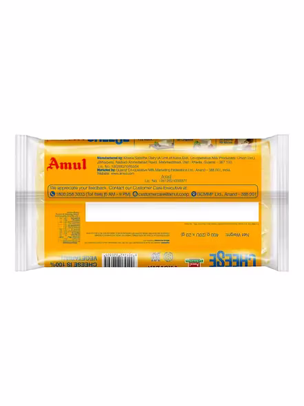 Amul Cheese Slice (400 G)-1
