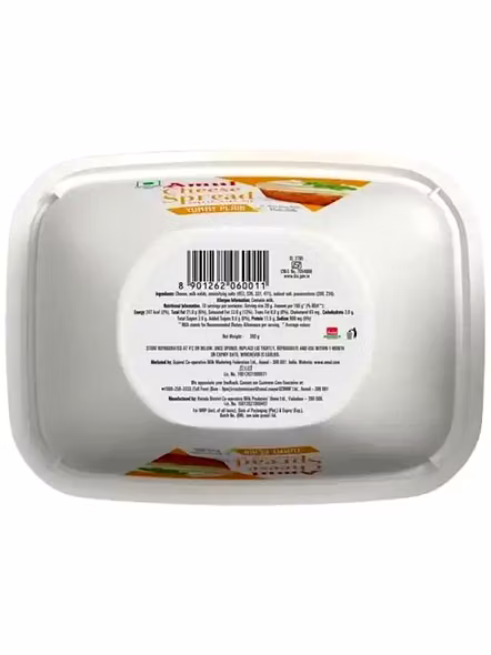 Amul Cheese Spread Creamy (200 G)-1