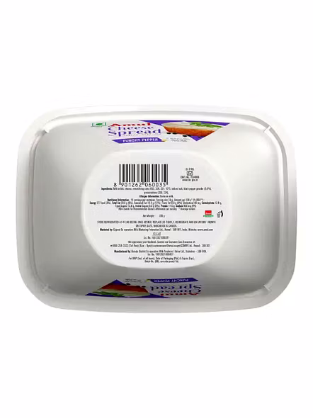 Amul Cheese Spread Pepper (200 G)-1