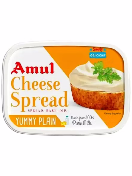 Amul Cheese Spread Plain (200 G)-3