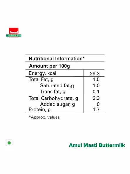 Amul Masti Butter Milk (200 Ml)-3