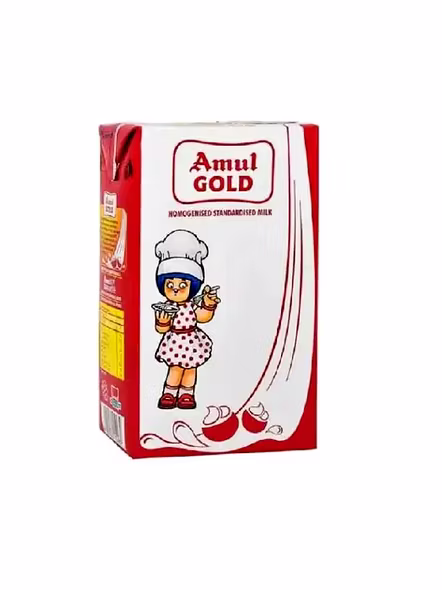 Amul Milk Gold Tatra Pack (1 Lt)-606