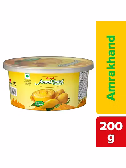Amul Shrikhand Amrakhand (200 G)-1