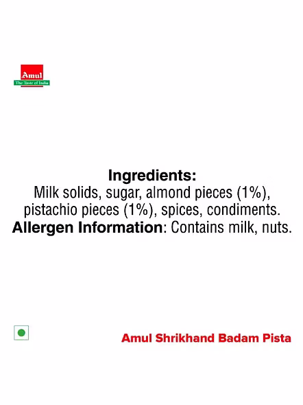 Amul Shrikhand Badam/Pista (200 G)-3