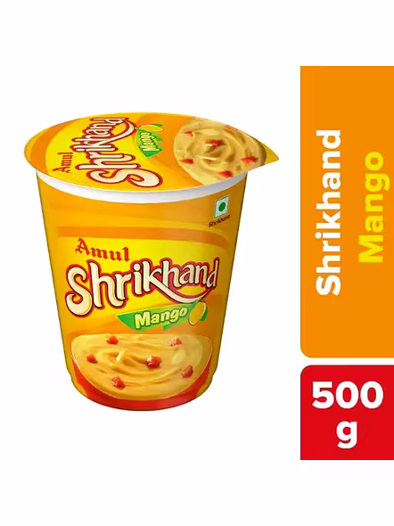 Amul Shrikhand Mango (500 G)-1