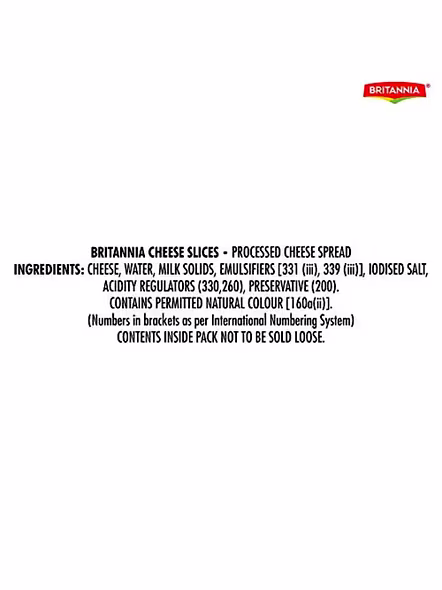 Britannia Cheese Slice 10P (200 G)-1