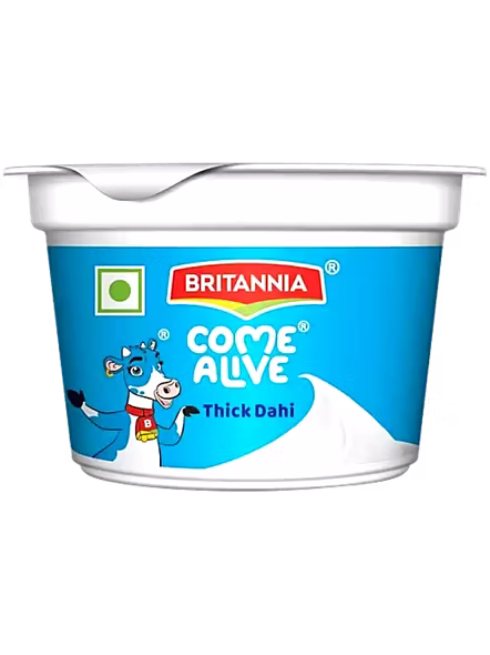 Britannia Dahi Come Alive Thick (150 G)-627