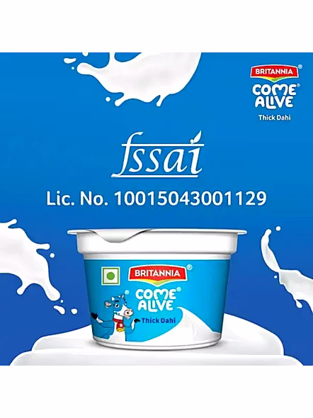 Britannia Dahi Come Alive Thick (150 G)-3