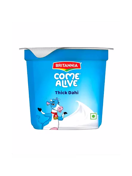 Britannia Dahi Come Alive Thick (400 G)-628
