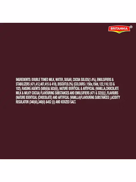 Britannia Milk Shake Bourbon (180 Ml)-2