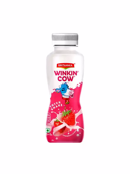Britannia Milk Shake Strawberry (180 Ml)-632