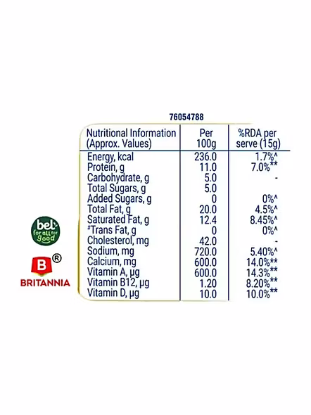 Britannia The Laughng In Cow Cheese Cube Round (8 Pcs)-2