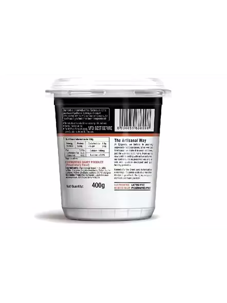 Epigamia Artisanal Curd (400 G)-3