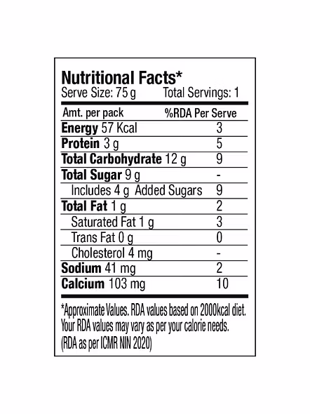 Epigamia Fruit Yogurt Mango (75 G)-3