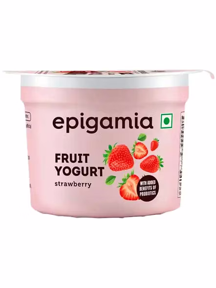 Epigamia Fruit Yogurt Strawberry (75 G)-651