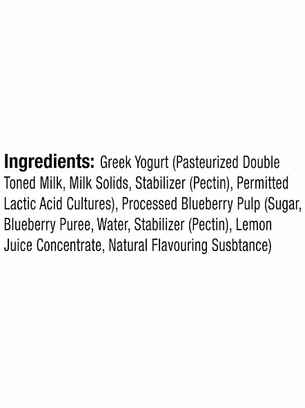 Epigamia Greek Yogurt Blueberry (85 G)-3