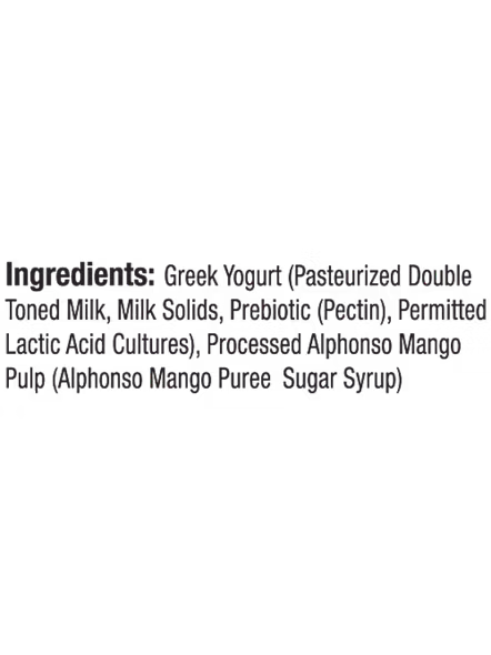 Epigamia Greek Yogurt Mango Yellow (90 G)-1