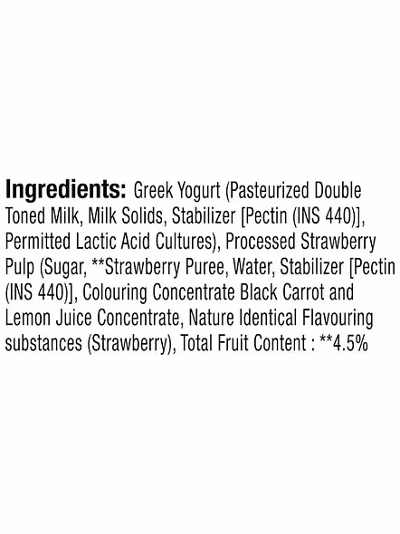 Epigamia Greek Yogurt Strawberry (85 G)-3