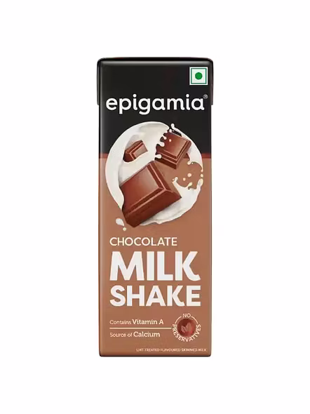 Epigamia Milkshake Chocolate (180 Ml)-659