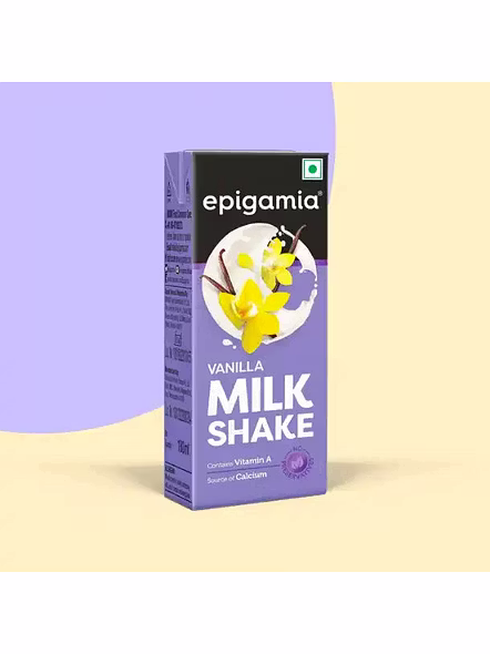 Epigamia Milkshake Vanilla (180 Ml)-661