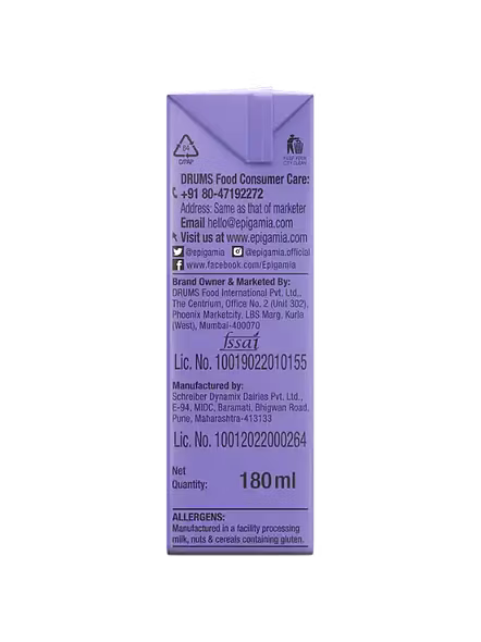 Epigamia Milkshake Vanilla (180 Ml)-2