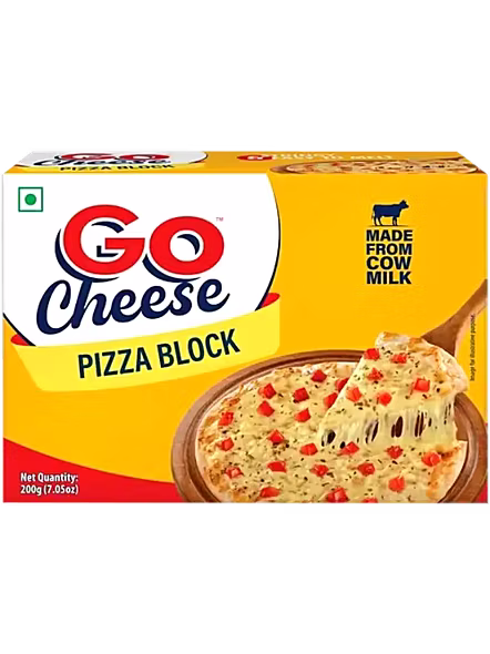 Go Pizza Cheese Block (200 G)-675