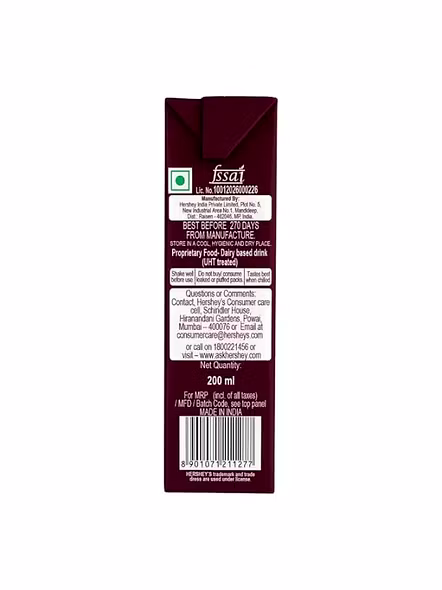 Hersheys Milkshake Chocolate (200 Ml)-1