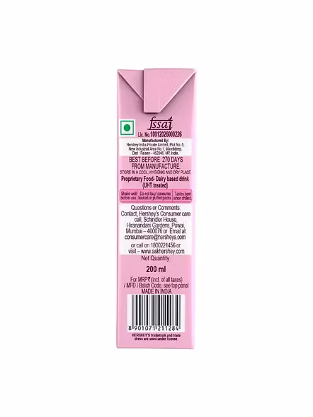 Hersheys Milkshake Strawberry (200 Ml)-2