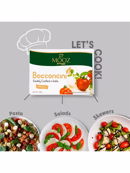 Mooz Bocconcini Fresh Cheese (200 G)-2