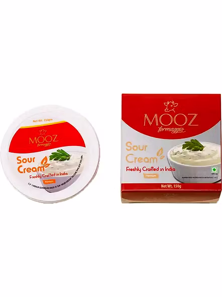 Mooz Sour Cream (150 G)-3