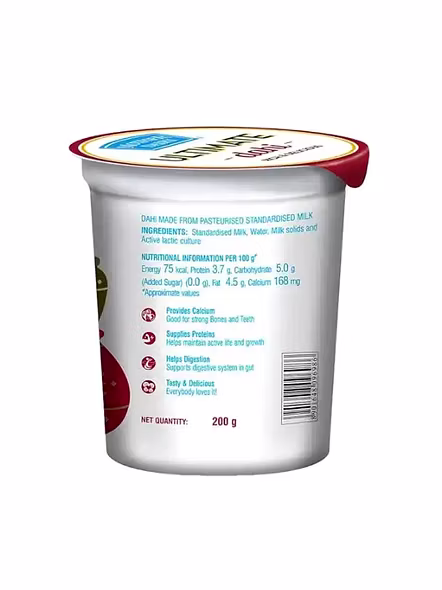 Mother Dairy Dahi (200 G)-1