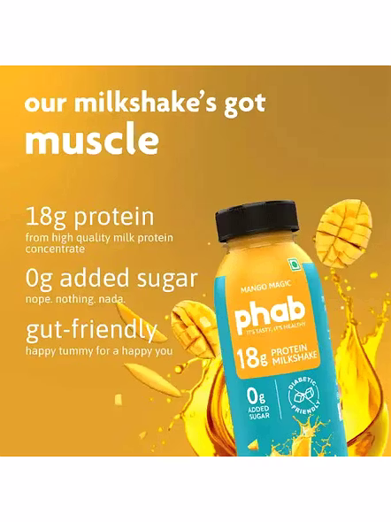 Phab Milkshake Mango Magic (180 Ml)-3