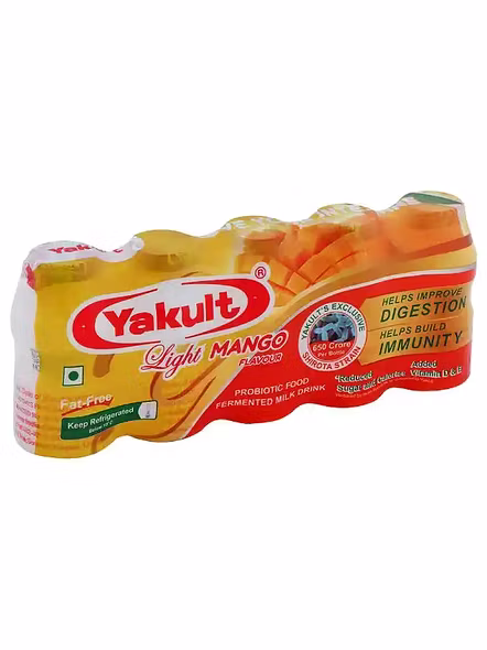 Yakult Light Mango Probiotic Milk Drink (325 Ml)-1