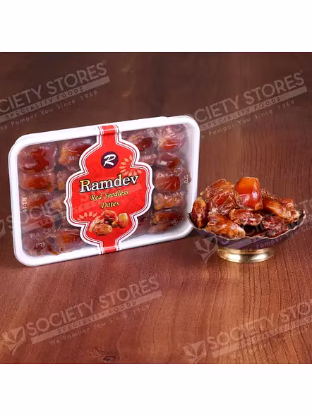 Khajur Ram Red Seedless Tray (500 G)-788