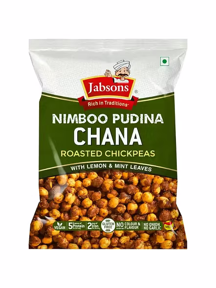 Jabson Roasted Chana Nimboo Pudina (150 G)-1120
