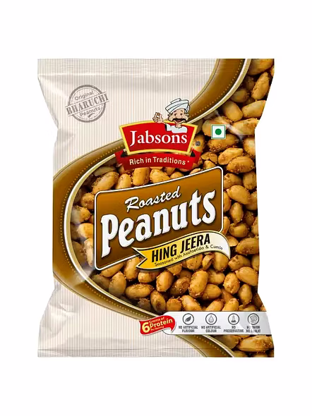 Jabson Roasted Peanut Hing Jeera (140 G)-1126