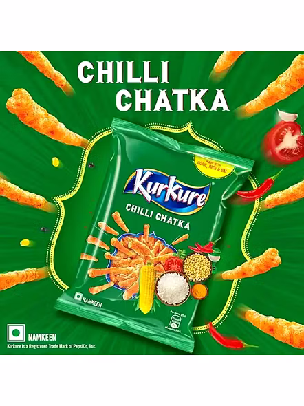 Kurkure Red Chilli Chatka (95 G)-1