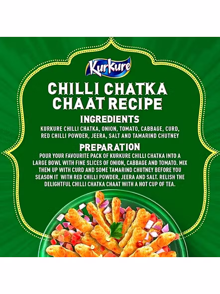 Kurkure Red Chilli Chatka (95 G)-3