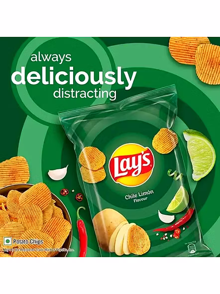 Lays Chilli Lemon Flavour (52 G)-1